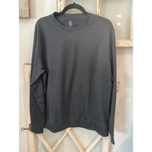 Neu mit Etikett Rhone Herren Large Pace Performance Crew anthrazitgrau Langarmshirt  - Bild 1 von 4