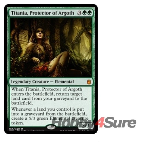 Titania, Protector Of Argoth M/NM Magic: The Gathering MTG Commander Anthology - Image 1 of 1