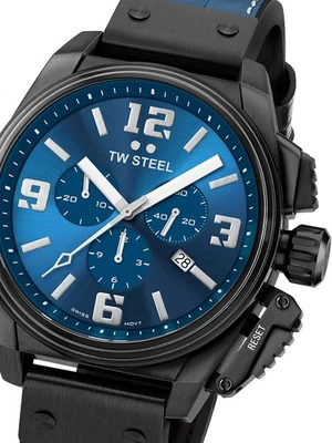 TW-Steel TW1016 Canteen Chronograph limited edition Mens Watch 46mm 10ATM - Image 1 of 4