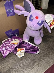 Neue Pokémon Espeon Build A Bear mit Cape, Sound und Sleeper Eeveelution - Bild 1 von 1