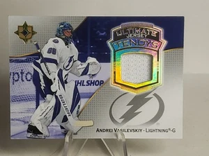 2022-23 Ultimate Collection Hockey Andrei Vasilevskiy Ultimate Jersey Tendys - Picture 1 of 2