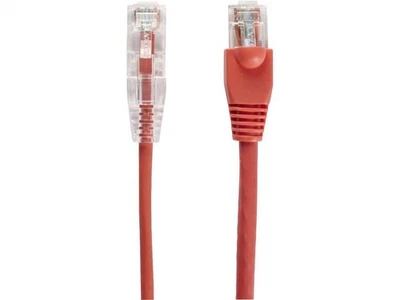 Black Box Slim-Net Cat.6 UTP Patch Network Cable (c6pc28rd04) - Image 1 of 4