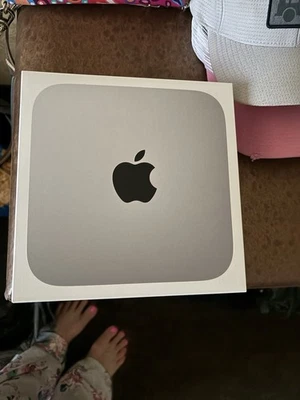 Apple Mac Mini M2 8GB RAM 256GB SSD Desktop - Silver - Image 1 of 3