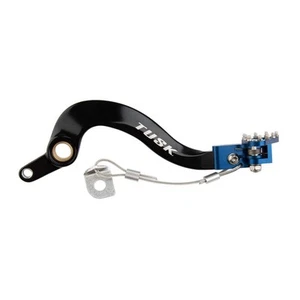 Tusk Aluminum Brake Pedal Blue Tip For Husqvarna TE 250 (Fuel Inject.) 2018-2023 - Picture 1 of 2