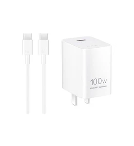 HUAWEI Rock Sugar SuperCharge Max 100W Wall Charger 6A Cable For Mate70 Matepad - Picture 1 of 11