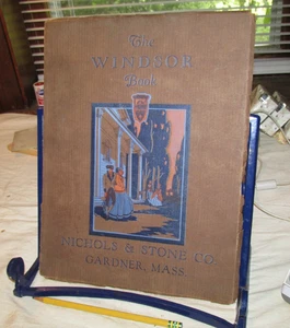 1920's Nichols & Stone Co. Furniture Windsor Chair BOOK, GARDNER, MASS., MA - Picture 1 of 9