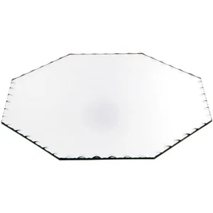 Espejo de vidrio festoneado biselado plymor 10" octágono, 3 mm de grosor - Imagen 1 de 1
