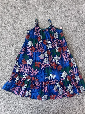 Tori Richard Honolulu Floral Print Colorful Mini Fully Lined Dress In Size S - Image 1 of 4