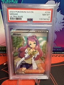 Miriam 238/198 Sv01: Scarlet & Violet Base Set Holo PSA 8 - Picture 1 of 2