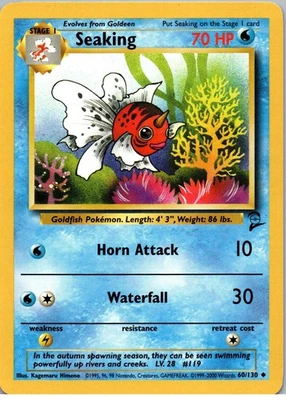 Seaking - Uncommon - Base Set 2 - 060/130 - LP - Normal - Image 1 of 2
