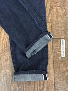 Jeans de mezclilla azul con ribete J Crew en corte ajustado - 32 x 34 (entrepierna más cerca de 32) - Imagen 1 de 10