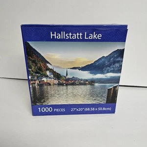 Puzzle Lago Hallstatt Nuovo 1000 Pezzi 27"X20" Austria - Foto 1 di 4