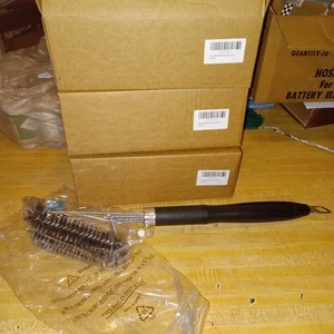 BBQ Grillbürsten 3 in 1 Bürstenschaber Öffner 3 Neu - Bild 1 von 10