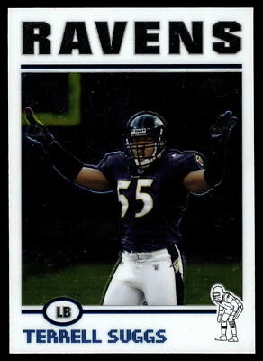 Terrell Suggs 2004 Topps Chrome Card  #29 - Image 1 of 2