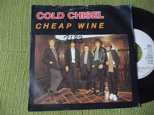 COLD CHISEL - Cheap Wine  Knockin' On Heaven's Door 7" Vinyl Single aus Sammlung - Bild 1 von 3