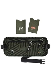 RFID Money Belt - Travel Wallet or Outdoor Waist Bag for Men and Women - Picture 1 of 4