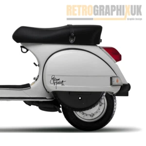 Steve Marriott Sticker Vinyl Autograph Styled Decal 120mm W Small Faces MOD- - Picture 1 of 7