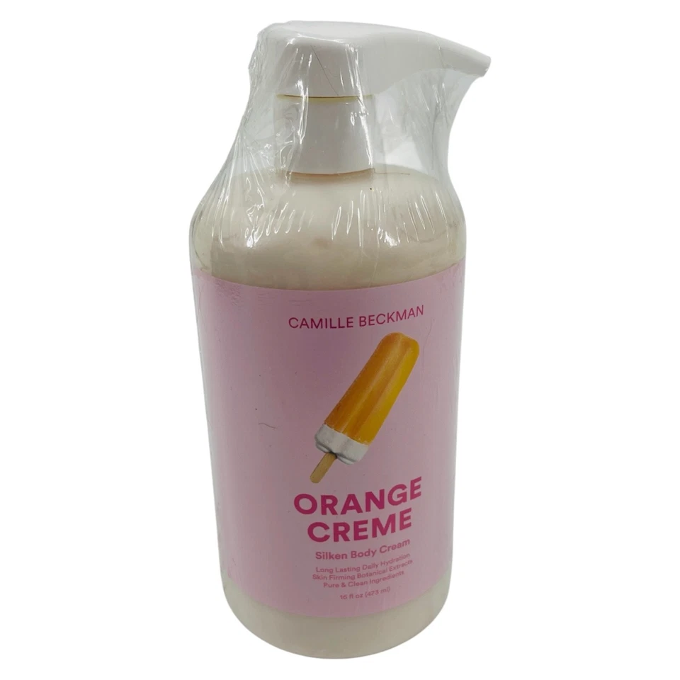 Camille Beckman Crema Naranja Crema Corporal Seda 16 OZ Helado Gourmand NUEVO Foto 1 de 4
