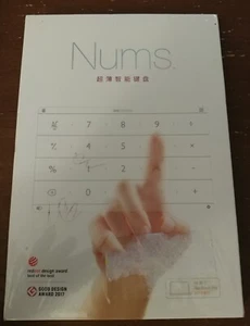 Luckey Nums Ultra Thin Smart Keyboard for 16” MacBook Pro Factory Sealed - Picture 1 of 3