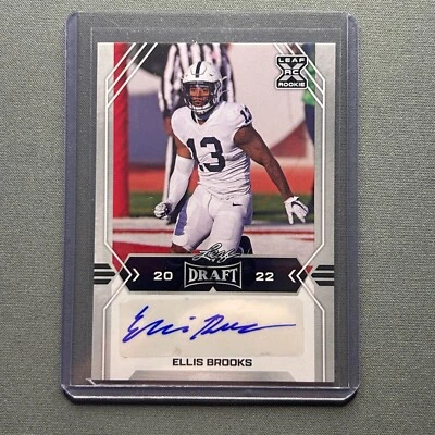 2022 Leaf Draft - Autographs Ellis Brooks #BA-EB1 (AU, RC) - Image 1 of 2