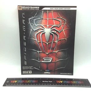 Bradygames SPIDER-MAN 3 Official Strategy Guide w/ Poster - Picture 1 of 7