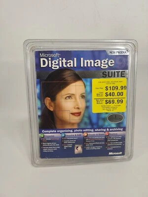 Microsoft Digital Image Pro 9 Suite for Windows XP, 2000, ME, 98 ~ SEALED - Image 1 of 4