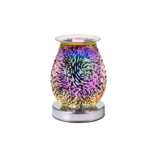 3D Glass Touch Electric Wax Melt Warmer with Dimmable Wax Burner Melter Fragranc - Picture 1 of 4