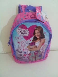 ZAINO SCUOLA Tipo Americano ESTENSIBILE VIOLETTA Music Disney - Foto 1 di 1