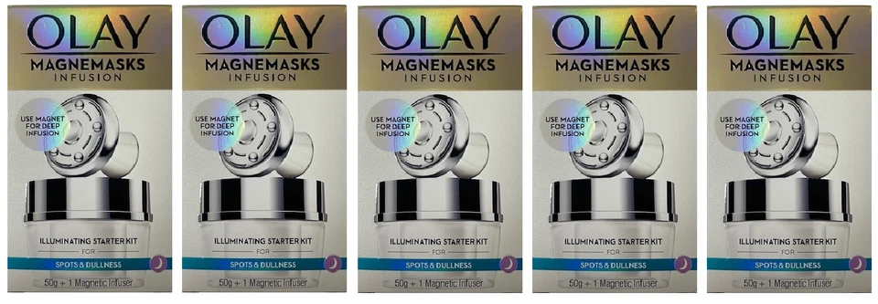 Olay Magnemasks Infusion, Illuminating Starter Kit for Spots, 1.7 oz (Pack of 5) - Image 1 of 1
