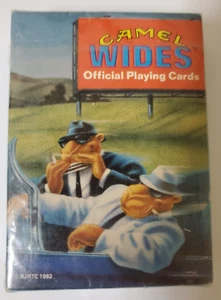 Tarjetas de juego oficiales anchas en camello. Precintado en plástico. Estándar. 1982. Joe Cool - Imagen 1 de 6