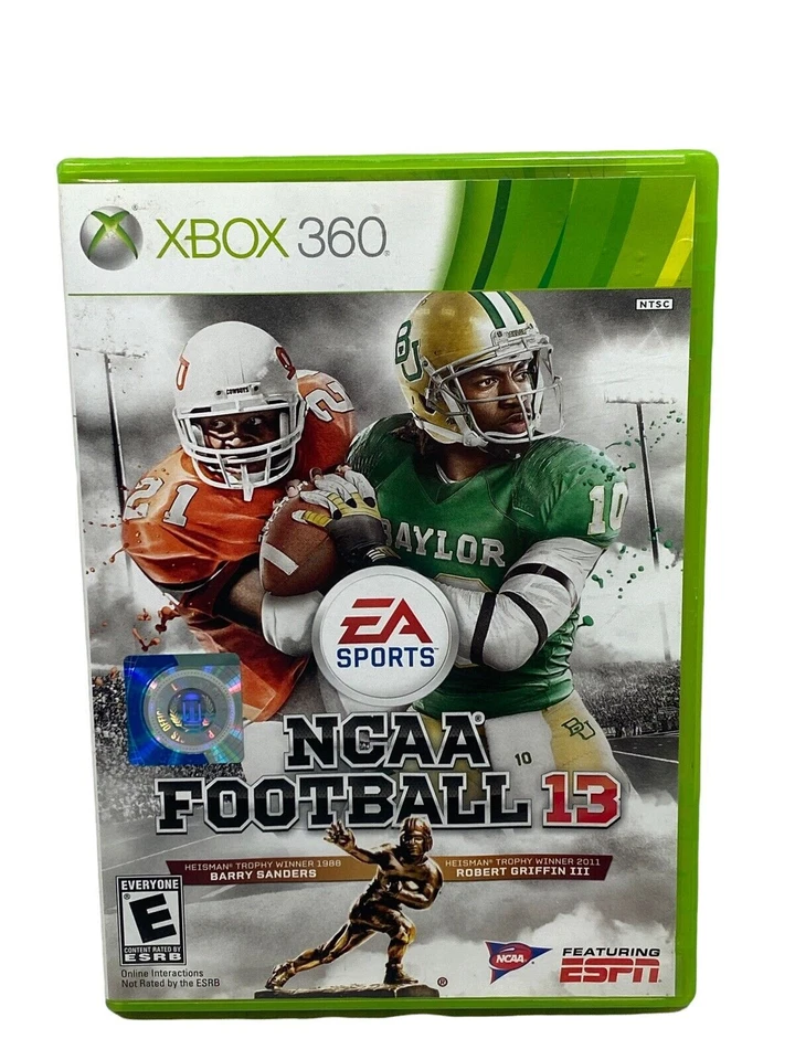 NCAA Football 13 (Microsoft Xbox 360, 2012)