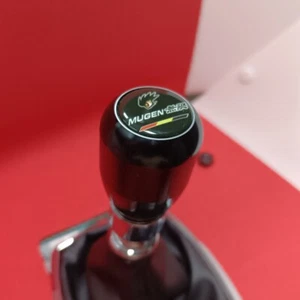 BLACK MUGEN JDM RACE SHIFT GEAR KNOB for CIVIC ACCORD S2000 RSX CR-Z TYPE R SI - Picture 1 of 6