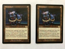 MTG Magic the Gathering - Smokestack 2x - Urza's Saga - NM - Rare - Never Played