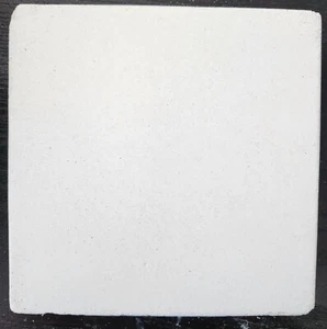 CONCRETE TILE SAMPLE 6"x6" SMOOTH FINISH- OFF WHITE - Picture 1 of 3