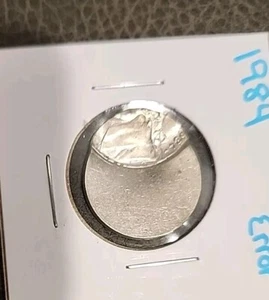 1984 OFF CENTER ERROR Jefferson Nickel BU + Coin NICE BETTER OLDER DATE O/C NR - Picture 1 of 4