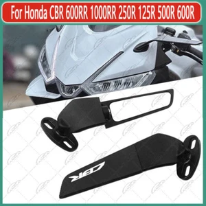 CNC Rearview Mirror Fixed Wing For Honda CBR 600RR 1000RR 250R 125R 500R 600R - Imagen 1 de 5