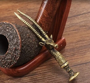 Creative Antelope Vintage Pressure bar For Pipe And Smoking Tube - Picture 1 of 11