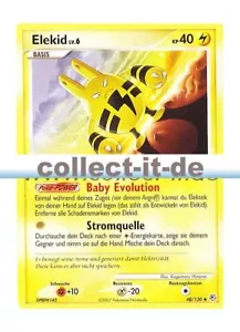 Pokemon Diamant & Perl 48/130 - Elekid Deutsch - Bild 1 von 1