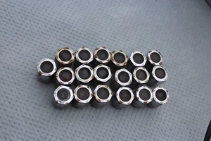 67-72 GM Rally II Lug Nuts 19 Factory Style BLK Capped 1/2 Thread, Survivor - Bild 1 von 5