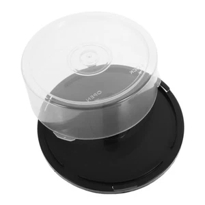 CD Storage Bin Empty CD Storage Holder Plastic DVD Storage Container CD Holder - Picture 1 of 12