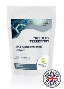 Tribulus terrestris 2000 mg 10:1 extracto vegetales píldoras - Imagen 1 de 12