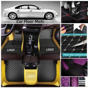 For Dodge All Series Car Floor Mats Luxury Custom Auto Liner Carpets Waterproof - Imagen 1 de 42