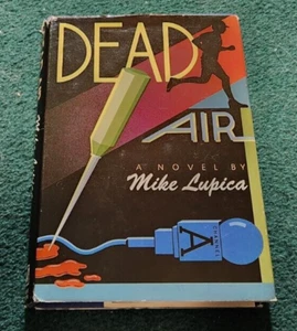 1986 DEAD AIR Mike Lupica New York Crime Investigator Novel Book Club Edition hc - Picture 1 of 5