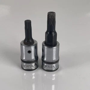 SNAP ON TOOLS Triple Square Sockets  2Pcs.  3/8" Drive FTSM6A & FTSM8A - Picture 1 of 8