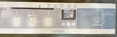 Quoizel Rossfield 24-in 3-Light Polished Chrome Transitional Vanity Light - Image 1 of 3