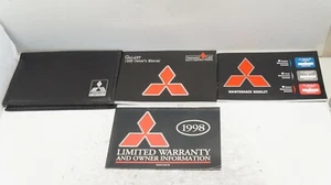 1998 MITSUBISHI GALANT OWNERS MANUAL INSTRUCTION HANDBOOK OEM +leather case - Picture 1 of 2