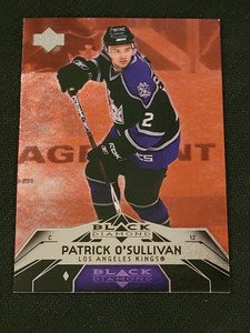 2007-08 UPPER DECK BLACK DIAMOND RUBY RED PATRICK O'SULLIVAN #41 #'ed 72/100 