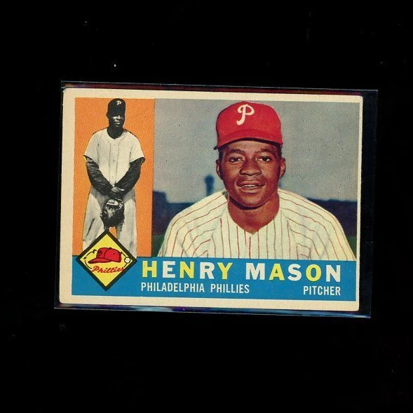1960 Topps # 331 Henry Mason  Philadelphia Phillies  - Image 1 of 2