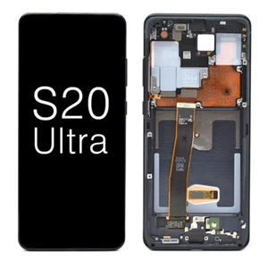 Samsung Galaxy S20 Ultra 5G Full Size Display LCD Screen with Frame Replacement - Zdjęcie 1 z 6
