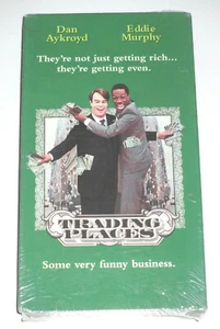 TRADING PLACES VHS TAPE 1983, PARAMOUNT PICTURES -EDDIE MURPHY, DAN AYKROYD -NEW - Picture 1 of 6